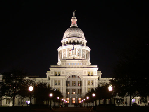 the texas capitol building, austin