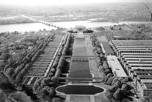 Department of War buildings on the National Mall