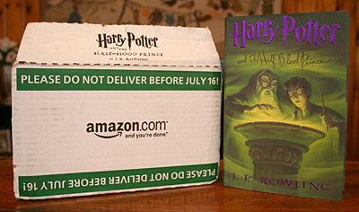 harry potter and the half-blood prince arrived!